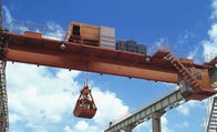 Industrial Double Girder Overhead Crane 50 Ton Stable Running Long Service Life