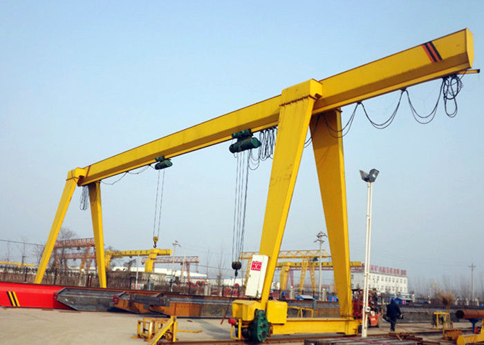 20 Ton Single Girder Gantry Crane , Truss Structure A Frame Gantry