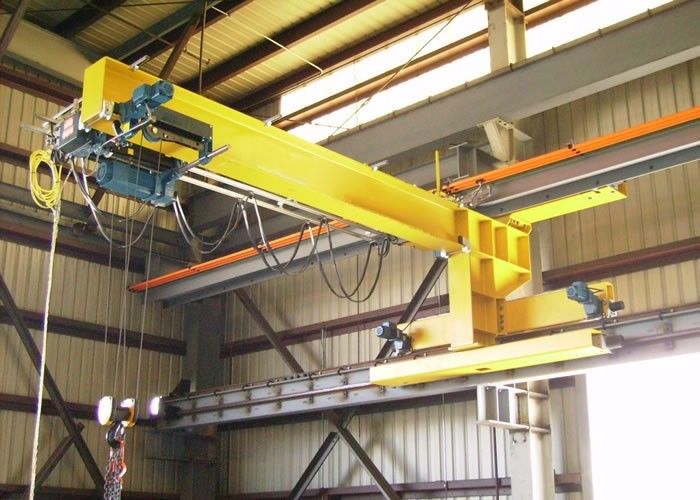Free Standing Jib Crane With Slewing Cantilever Arm / Limit Switch