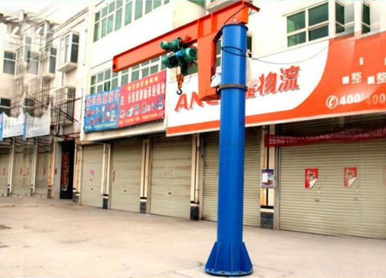 Fast Loading Pillar Mounted Jib Crane Operation Smoothly Free Maintenance