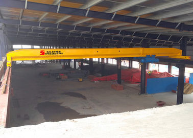 Customized Single Girder Bridge Crane Reasonable Structure Low Power Consumption