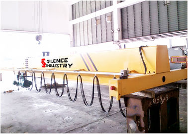 Customized Single Girder Bridge Crane Reasonable Structure Low Power Consumption