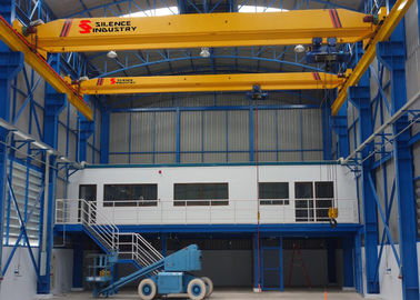 Customized Single Girder Bridge Crane Reasonable Structure Low Power Consumption