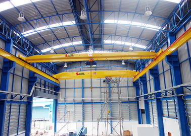 Customized Single Girder Bridge Crane Reasonable Structure Low Power Consumption