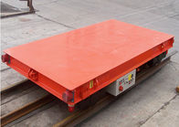 Red Color 5 Ton Material Transfer Cart , Industrial Transfer Car For Warehouses