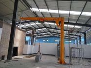 Compact Davit Pillar Mounted Jib Crane High Performance For Warehouse Handling