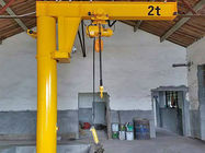 Floor Pillar Mounted Slewing Jib Crane 3T 5T 360 Degree Rotating Customized Span