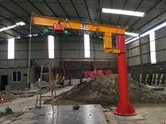 Swing Arm Pillar Mounted Jib Crane , High Stability Cantilever Jib Crane