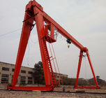 Single Beam Rubber Gantry Crane Travel 10 Ton Heavy Equipment High Reliability