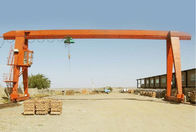 Cabin Control Single Girder Gantry Crane 20 Ton For Building Material Shops