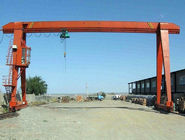 5 Ton Single Girder Gantry Crane , Container Gantry Crane High Speed Span 6-45m