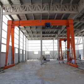 10 Ton Single Beam Gantry Crane High Efficiency Safety For Industrial Factory