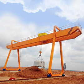 100KN - 3000KN Double Girder Gantry Crane 25 Ton Mobile Outdoor Steel Coil Lifting