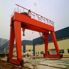 Multifunctional Grab Bucket Outdoor Gantry Crane 50T Double Beam Smooth Starting Stopping