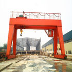 Multifunctional Grab Bucket Outdoor Gantry Crane 50T Double Beam Smooth Starting Stopping