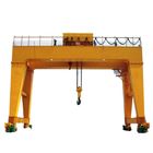 High Power Double Girder Rail Mounted Gantry Crane 15 Ton CE / ISO Certificated