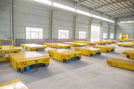Remote Control Material Transfer Cart , Automated Rotating Motorized Platform Cart