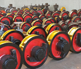 Cast Steel Locomotive Wheels 600mm 762mm 900mm Gauge High Tensile Strength