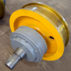 Cast Steel Locomotive Wheels 600mm 762mm 900mm Gauge High Tensile Strength