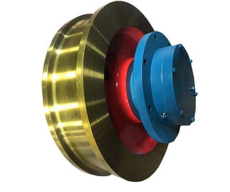 Single / Double Flange Overhead Crane Wheels Durable High Tensile Strength