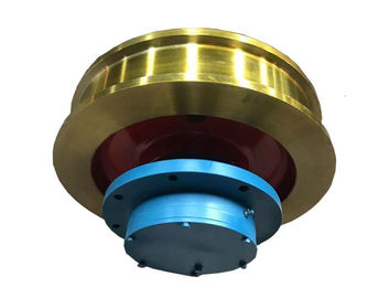 Single / Double Flange Overhead Crane Wheels Durable High Tensile Strength