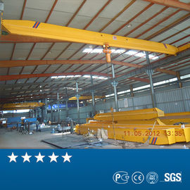 Single Girder Workshop Overhead Crane Light Structure Easy Installation