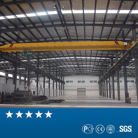 Single Girder Overhead Travelling Crane , 6T 8T 12T Indoor Overhead Crane