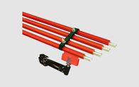 Safe Busbar Tracking System Single Pole Insulated Conductor Long Service Life