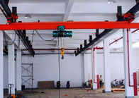 Low Power Consumption Single Girder Overhead Crane , Warehouse Overhead Crane