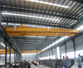 Box Type Steel Overhead Travelling Crane , Double Beam Bridge Crane 20 Ton