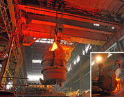 Industrial Electric Double Hoist Overhead Crane Box Type Steel Support Customization