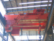Industrial Electric Double Hoist Overhead Crane Box Type Steel Support Customization