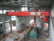 7.5-31.5m Span Double Girder Overhead Crane , Double Beam Bridge Crane ISO Standard