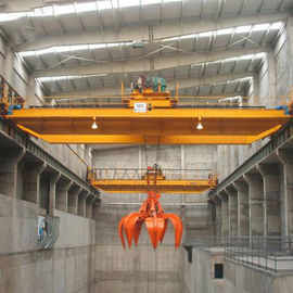 Double Girder Overhead Travelling Crane , Driver Room 25 Ton Electric Bridge Crane