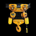Stage Use Electric Chain Block Hoist 3 Phase 380V 50Hz Compact Solid Body Case