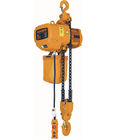 Light Weight Low Headroom Electric Chain Hoist With Trolley High Safety Performance