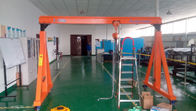 Light Weight Portable Lifting Gantry Crane 0.5 Ton With CE Certification