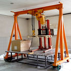 1 Ton one Frame Portable Gantry Crane , Movable Gantry Crane With Chain Hoist