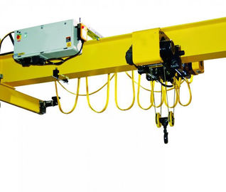 Wire Rope Sling Type Low Headroom Hoist , 10 Ton Workshop Single Girder Hoist