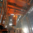 Ladle Foundry Double Girder Overhead Crane , Casting Steel Mill 50 Ton Bridge Crane