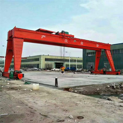 Double Girder Remote Control 15t A8 Rail Mounted Gantry Crane