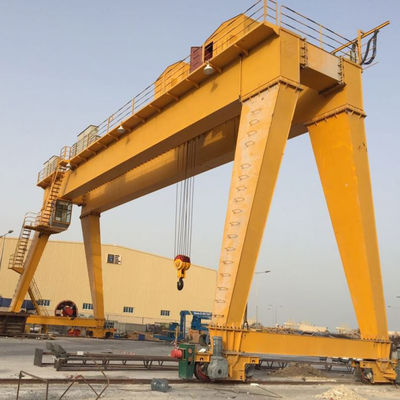 Double Girder Remote Control 15t A8 Rail Mounted Gantry Crane