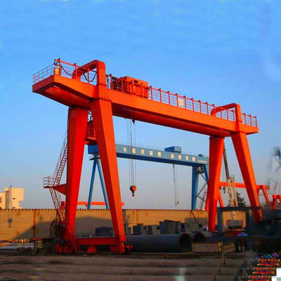 Overhead 35m Span A5 50T Double Girder Gantry Crane