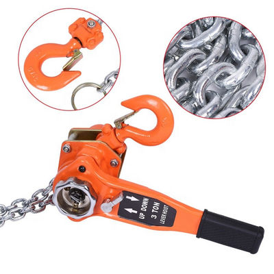 Steel Lifting Forged Hook 2 Ton G80 Chain Pulley Hoist