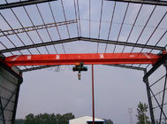 Span 31.5m Overhead Travelling Crane Single Girder 5 Ton With Track