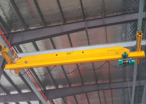 Iron Steel Plant 15T Single Girder Overhead Crane Lifting Equipment