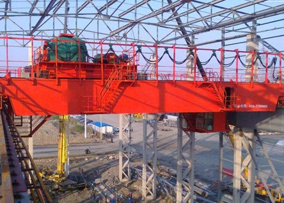 Wireless Top Running 100/20 Ton Double Girder Overhead Crane