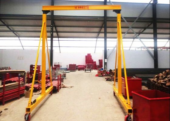 Manual Driven Durable 10 Ton Span 5M Portable Gantry Crane