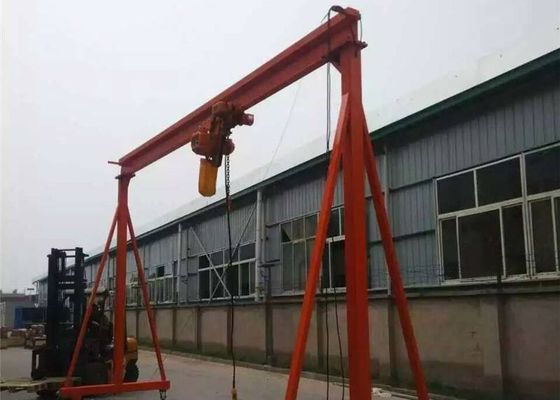 Mobile Type Lifting Height 6M Portable Gantry Crane