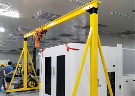 Mobile Remote Control Span 5M Portable Gantry Crane